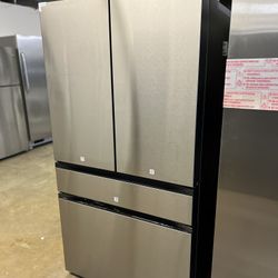 STAINLESS BESPOKE FRIDGE 