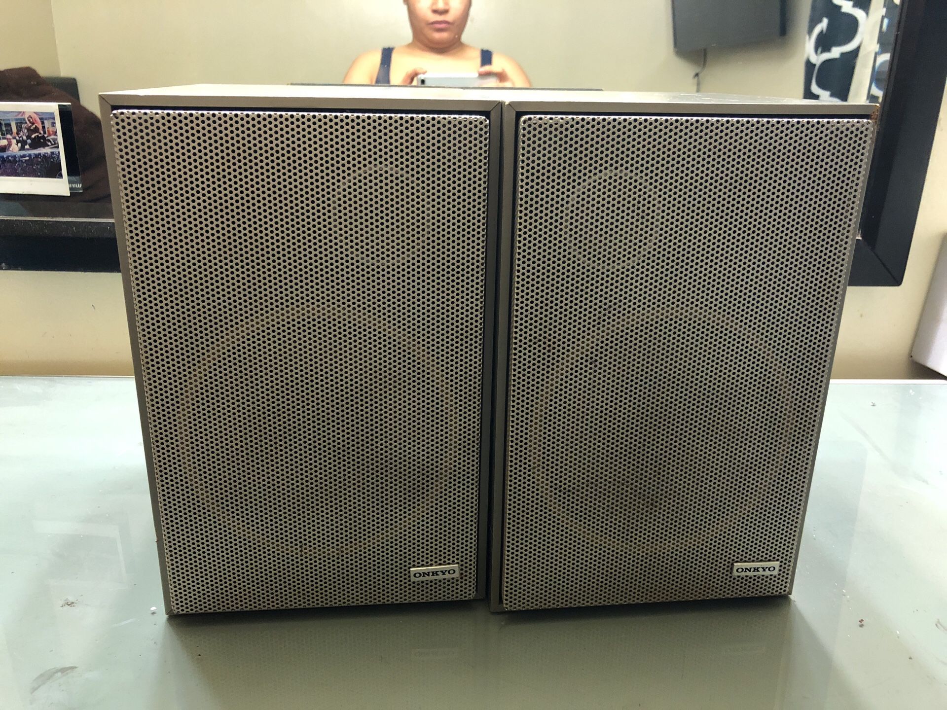 Onkyo vintage speakers super loud model: HS-20