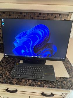 LENOVO AIO ALL-IN-ONE, 24”, 2.7Ghz, SSD, 8GB, WIN 11 PRO, COMPUTER DESKTOP PC