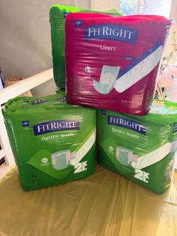 FitRight Adult Briefs and Liners Bundle