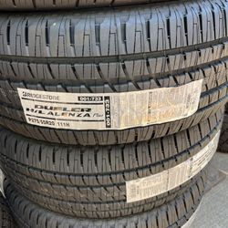 BRIDGESTONE DUELER A/L ALENZA + P275/55R20 TIRES FOR SALE!!!!!