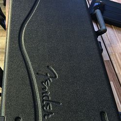 Fender guitar hard case