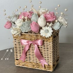 Gift - Candle Flower Box - Free Shipping