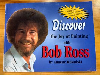 Paperback Book DISCOVER THE JOY OF PAINTING By Bob Ross