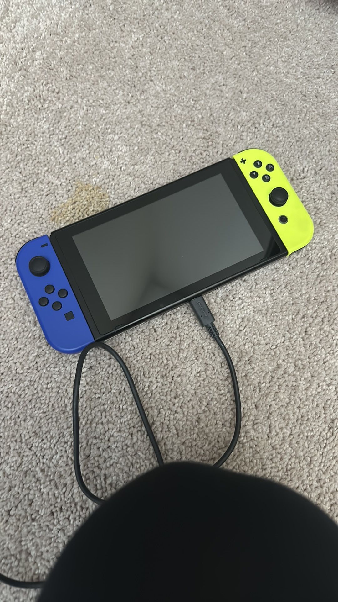 Nintendo Handheld Console Blue Yellow - MOD. HAC-001