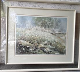 Double-Framed Print Artwork