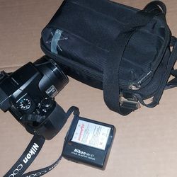 Nikon CoolPix P90 Digital Camera 12.1mp Wide 24X Zoom