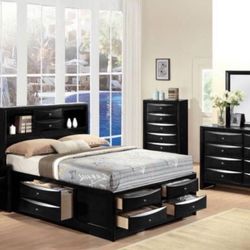 Brand New Queen Bedroom Set 5 pc Only $ 1999