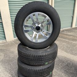 18” Michelin Defender LTX M/S 265/65R18 Chevrolet, GMC and Dodge Ram 1500 Tires and Wheels Rims