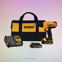 20-Volt MAX Cordless 1/2 in. Drill/Driver, (2) 20-Volt 1.3Ah Batteries, Charger & Bag