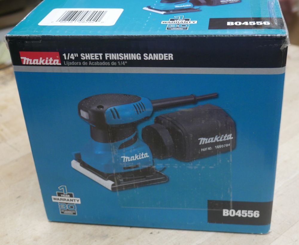*NEW* Makita Corded 1/4" Sheet Finishing Sander, B04556