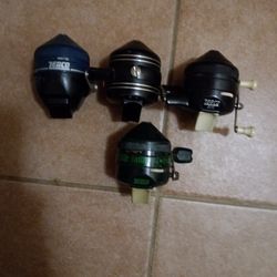 Vintage Zebco Fishing Reels.