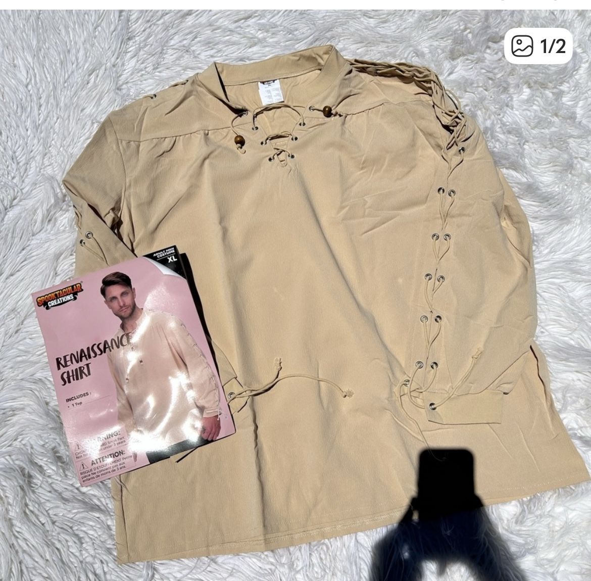 Men’s Renaissance Costume Shirt