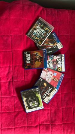 PS3,PS4, & PS5 GAMES