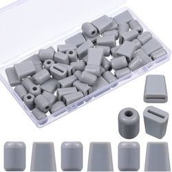 60 Pcs Rubber Sink Rack Feet for Grid Sink Protector 22.5 mm 15 mm Kitchen Wire Rack Feet Wire Bumpers Replacement Protectors for Grid Accessories Rep