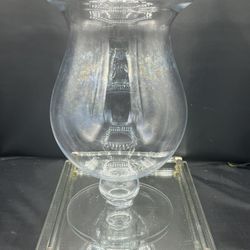 Princess House pedestal centerpiece candle lamp centerpiece 31556,