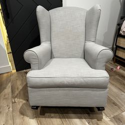 Pottery barn wingback Rocking Chair