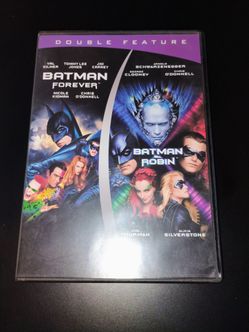 Batman Forever & Batman & Robin DVD Double Feature