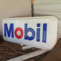 2 Mobil Sings With  Lighted Frame 