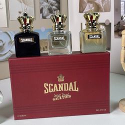 【Scandal】Perfume Gift Set, 3 Bottles, Brand New With Box And Bag, Pick Up Available 