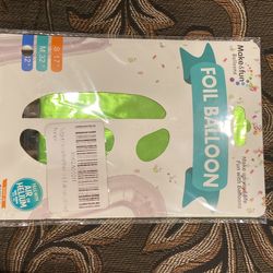 Number 6 Foil Balloon 42” 