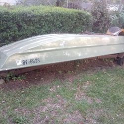 Johnboat And Trailer