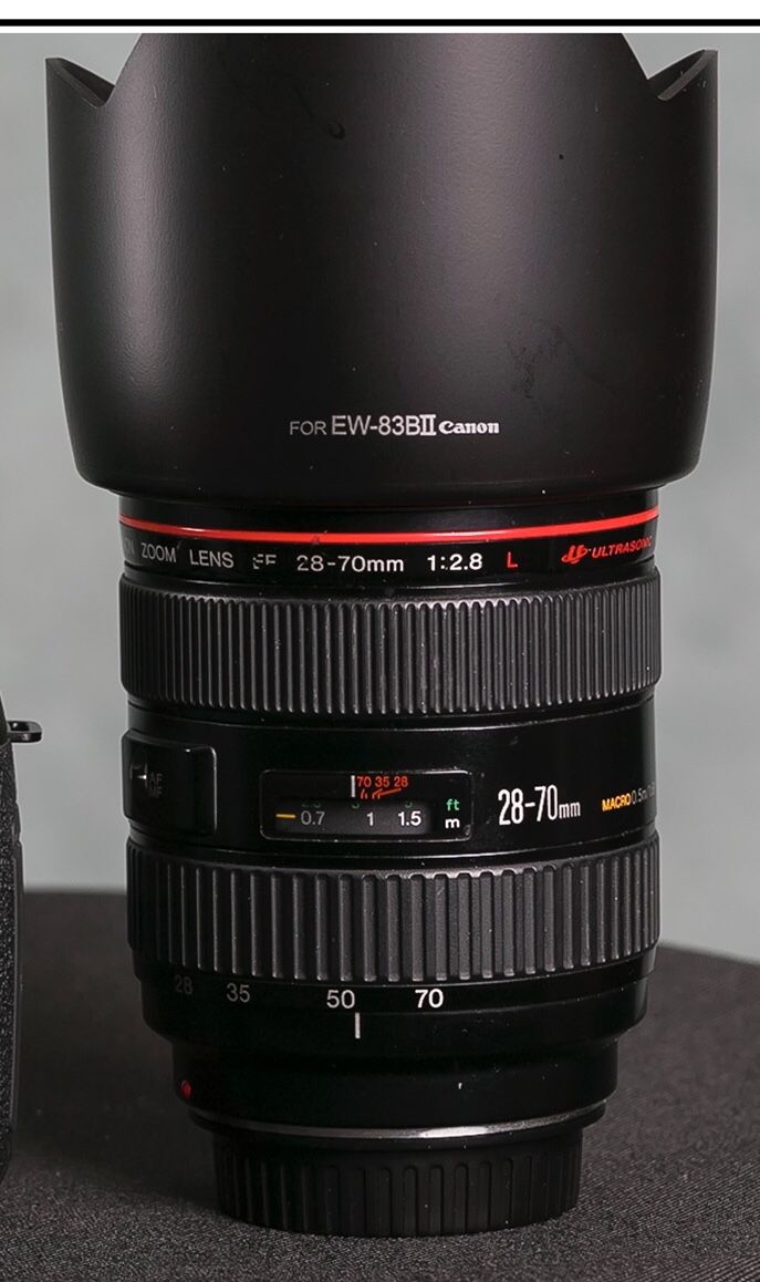 Canon 24-70mm and 28-70mm F2