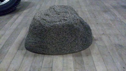 A rock speaker