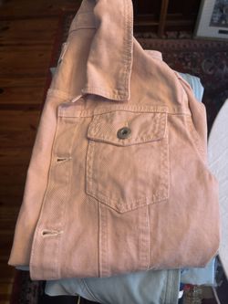 BB Dakota Steve Madden Pink Denim Jacket 