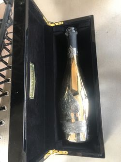 ACE OF SPADE (ARMAND DE BRIGNAC) 750 ML CHAMPAGNE EMPTY GOLD BOTTLE