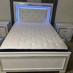 New 4pc Bedroom Set In Box Buy Now Pay Later $39 Down No Credit Needed