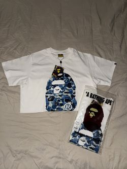 Bape Blue Camo