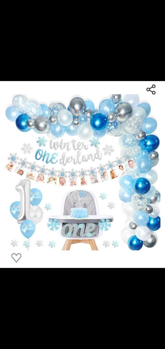 First Birthday, Winter ONEderland