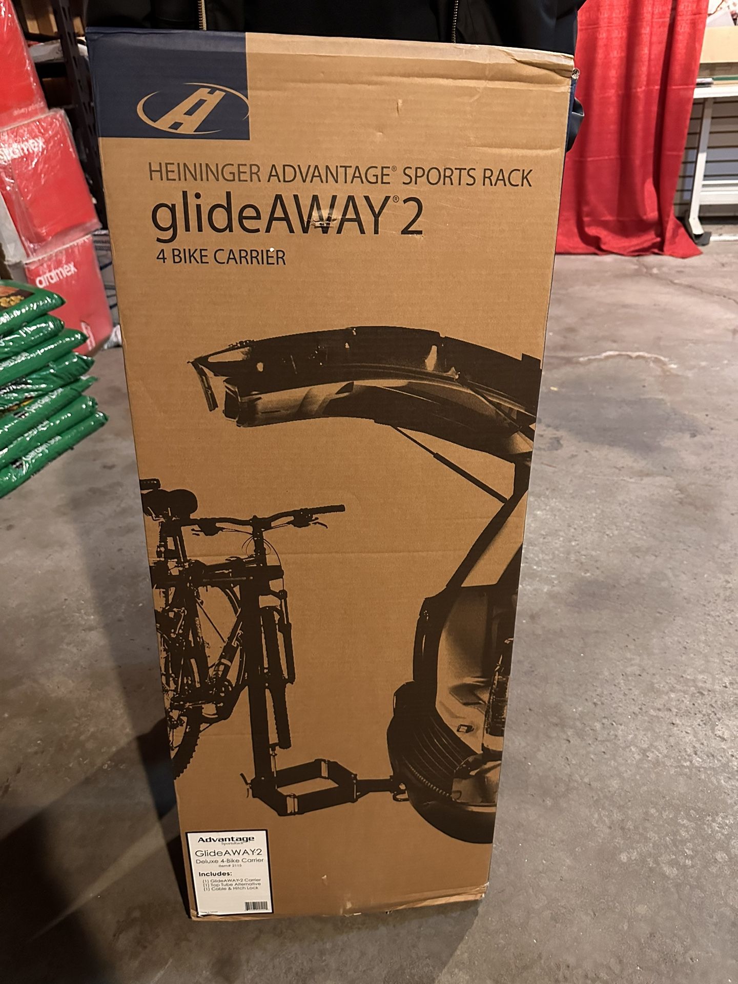 Advantage Sports Rack glideAWAY 2, 4 Bike Carrier