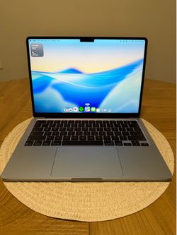 Apple MacBook Air 13-inch Laptop with M5 chip: 16GB, 512GB SSD, Wi-Fi 7, Sky Blue (Like New) 2026