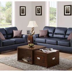 BRAND NEW 2PC SOFA AND LOVESEAT WITH ACCENT PILLOWS INCLUDED $699