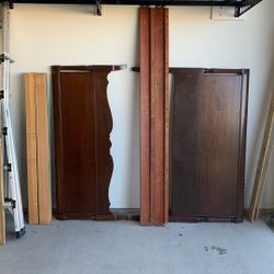 Full Size Wood Bed Frame 