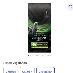 25lbs Purina hydrolyzed dog Food W/container 