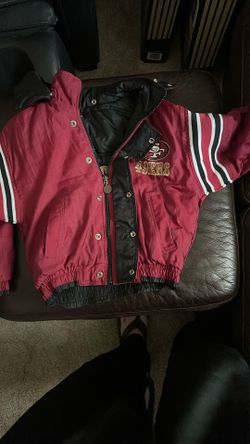 San Francisco 49Er Ski Jacket Reversible With Hoodie