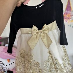 18-24 Months Beautiful Ball Gown Dress & Dress Shoes