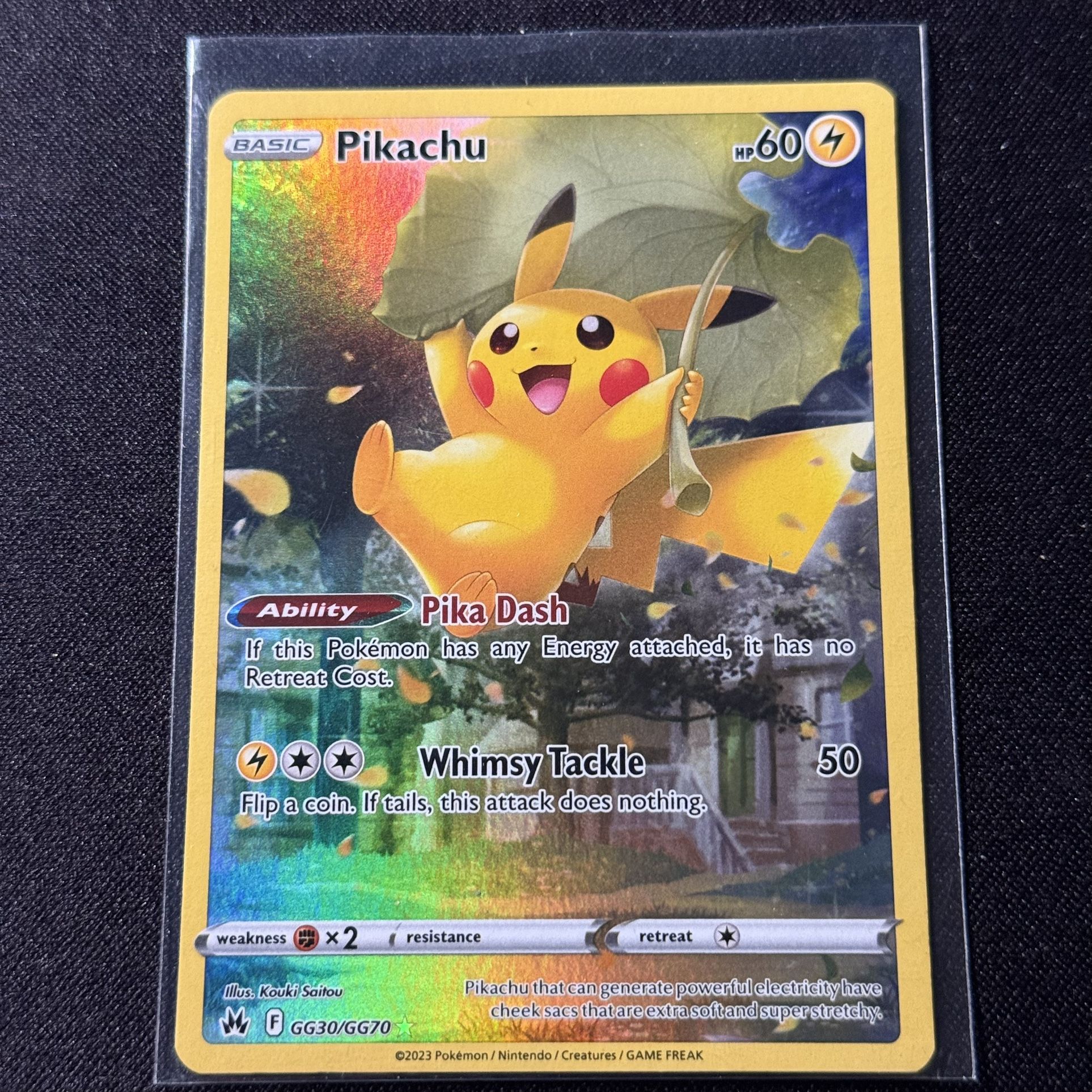 Pikachu Pokemon Card
