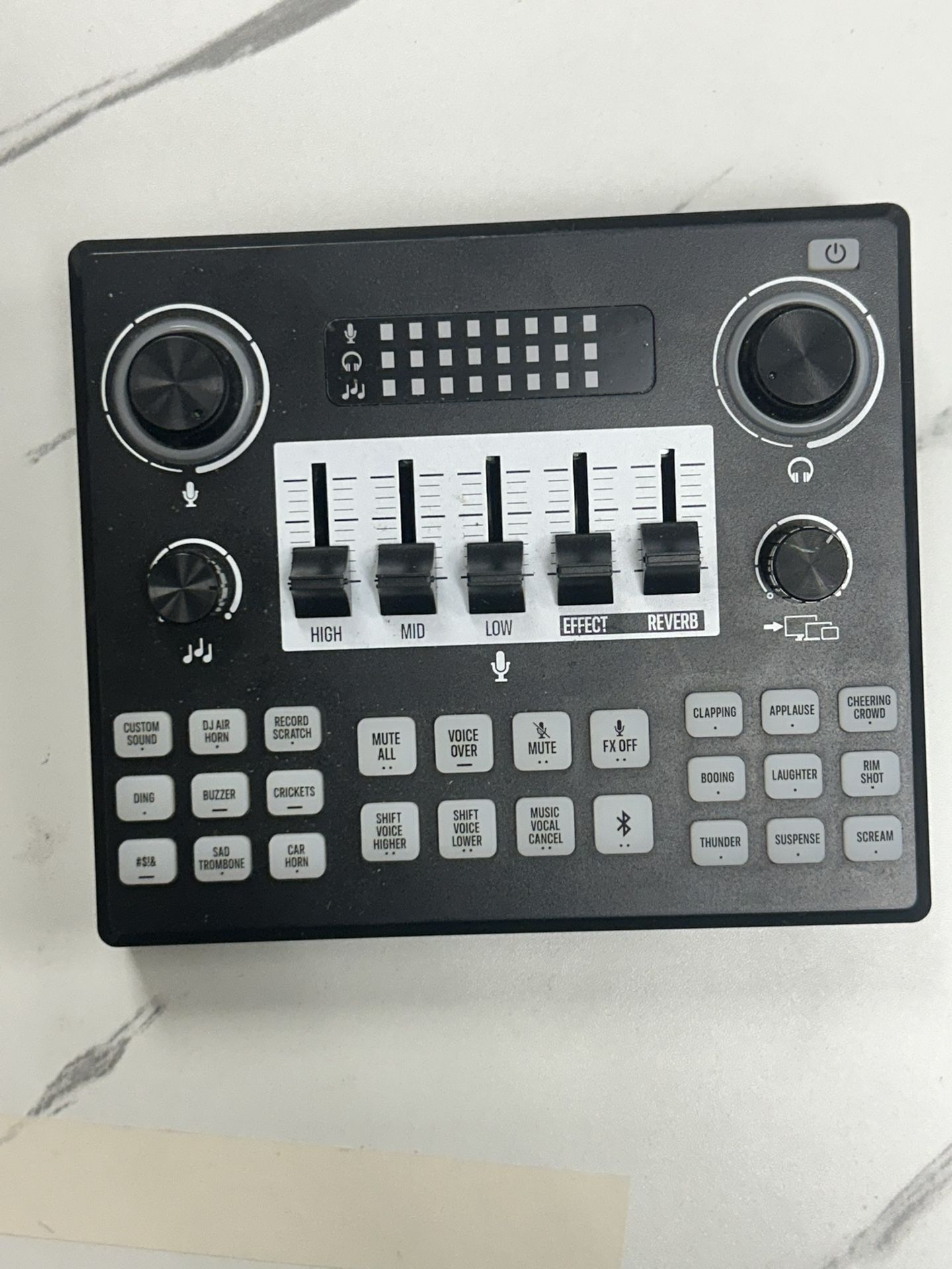 Vivitar Audio Mixer & Sound Effects Board – Model VIVAVLMIXMAC