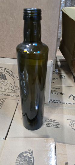 📦 Bulk Lot of 500ml (16.9oz) Dark Green Glass Bottles for Olive Oil & Vinegar – Brand New
