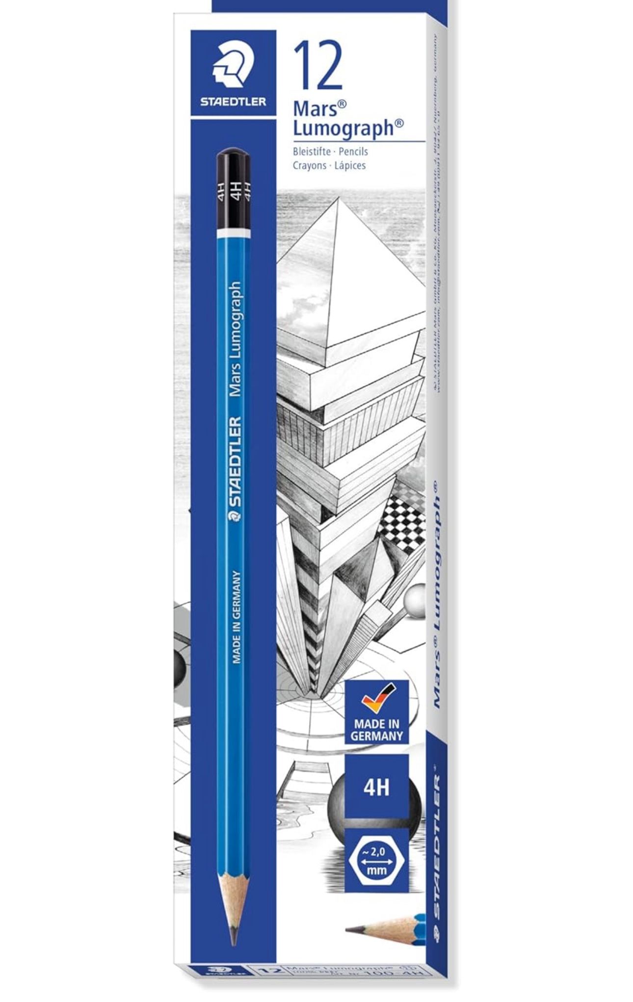 STAEDTLER STD1004H Mars Lumograph Pencil