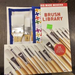 24 paint brushes

$17 FIRM