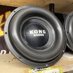 New 12” Kong Audio 3000w Max Power Car Audio Subwoofer  $260 each 