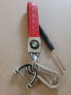 Leather Key Chain For BMW