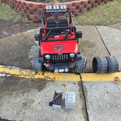Battery Jeep For Kid