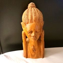 Wooden African Sculpture 