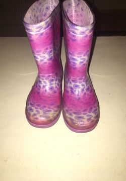 Girls rain boots